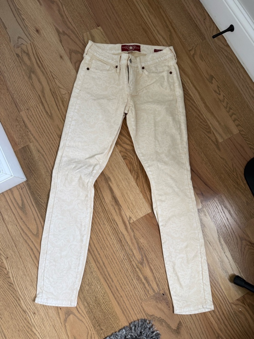 Lucky Brand patterned  Charlie Skinny Jeans